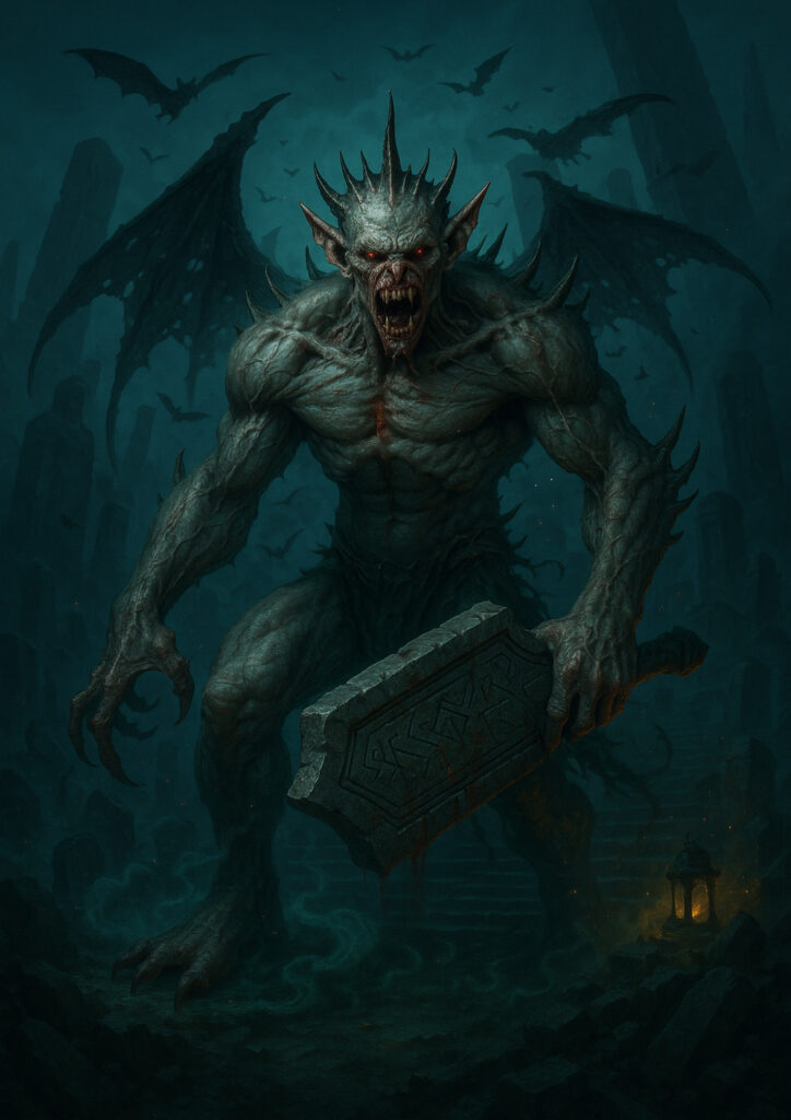 High detail warhammer inspired vampire characters