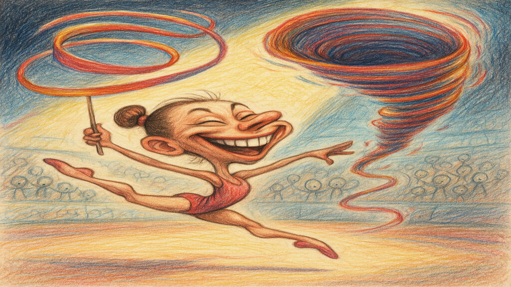 Playful caricature illustration highlighting personality through exaggerated form