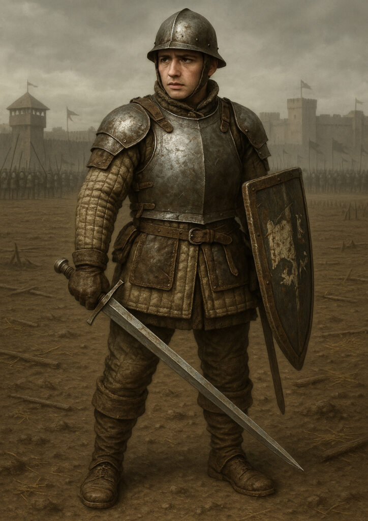 Human empire warriors with warhammer influence