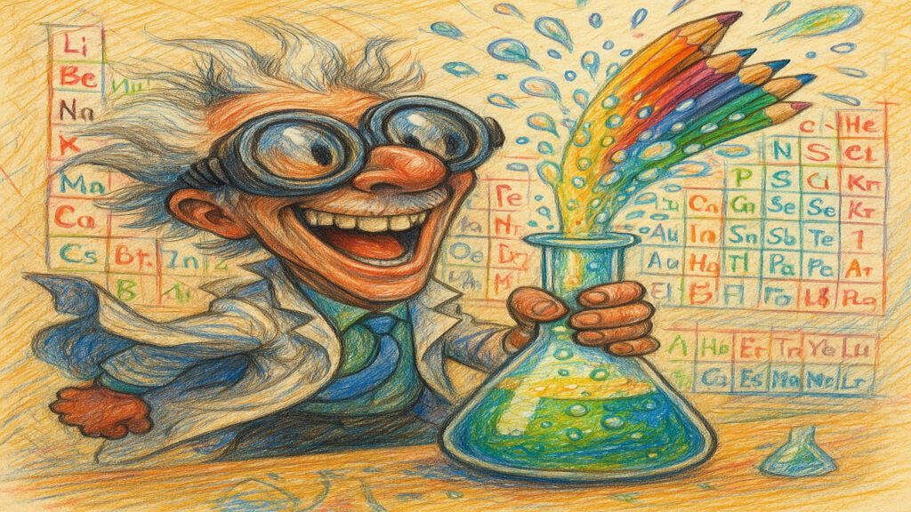 Expressive caricature illustration inspired by everyday life and simple humor