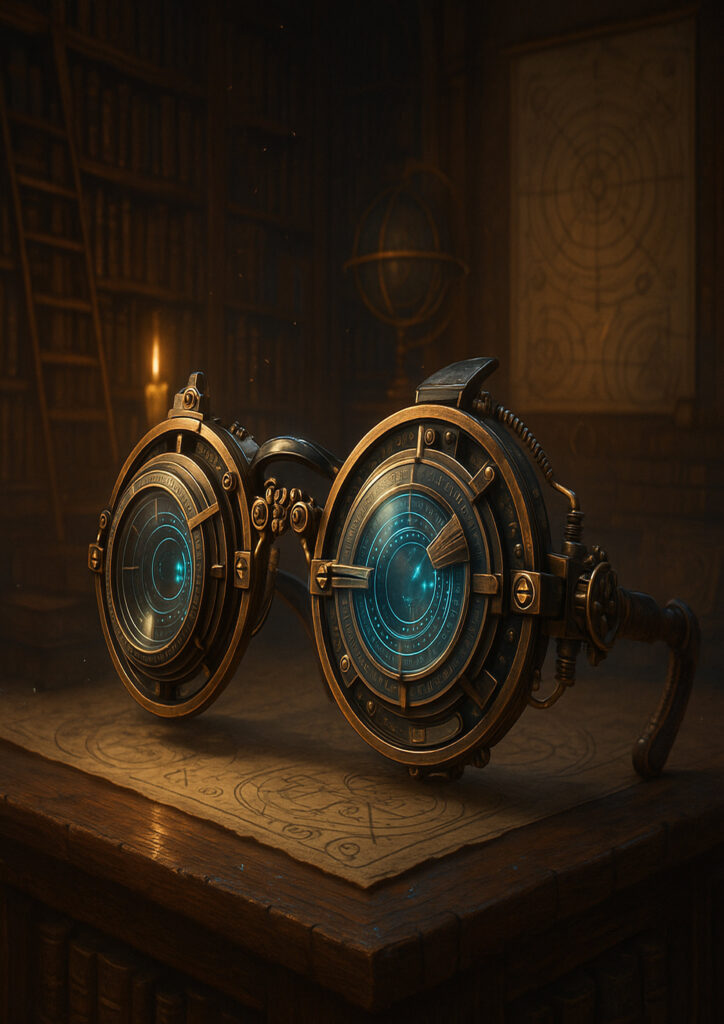 Steampunk illustration of a common item enhanced with industrial machinery and steam elements.