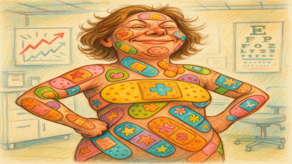 Playful caricature illustration highlighting personality through exaggerated form