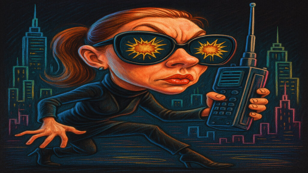 Playful caricature illustration highlighting personality through exaggerated form