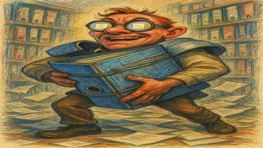 Playful caricature illustration highlighting personality through exaggerated form