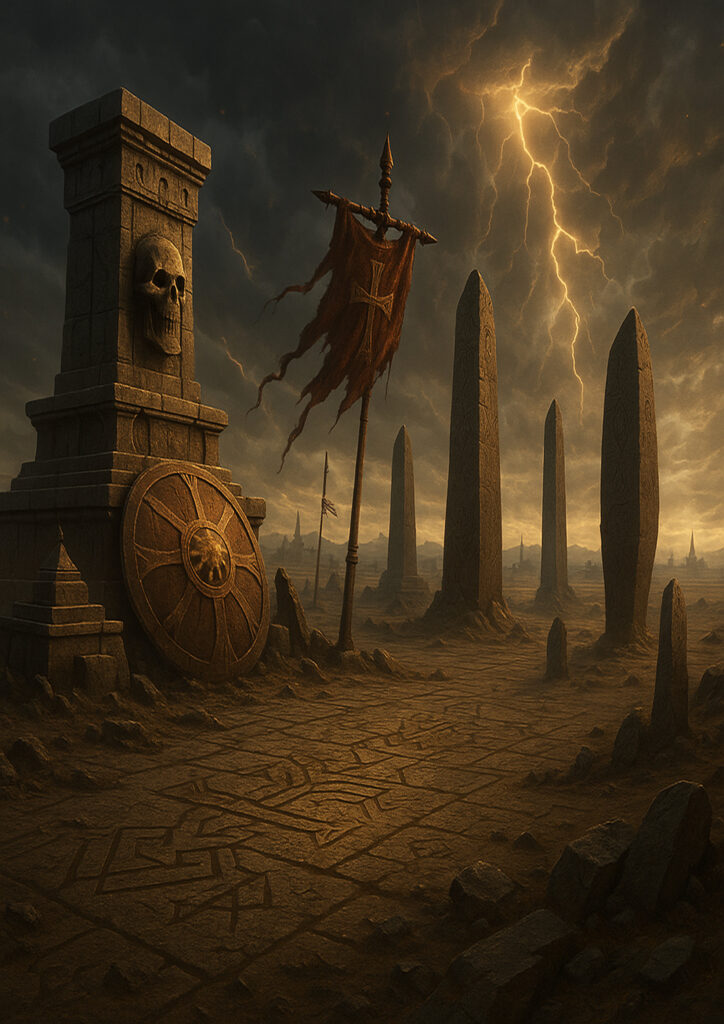 fantasy landscape image showing fantasy environment