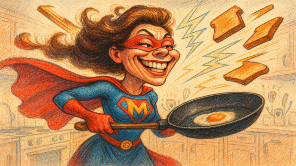 Playful caricature illustration highlighting personality through exaggerated form