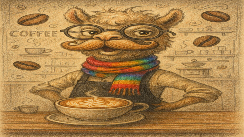 Playful caricature illustration highlighting personality through exaggerated form