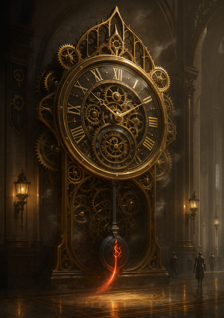 Steampunk artwork presenting a daily-use item redesigned as a steam-powered mechanism.