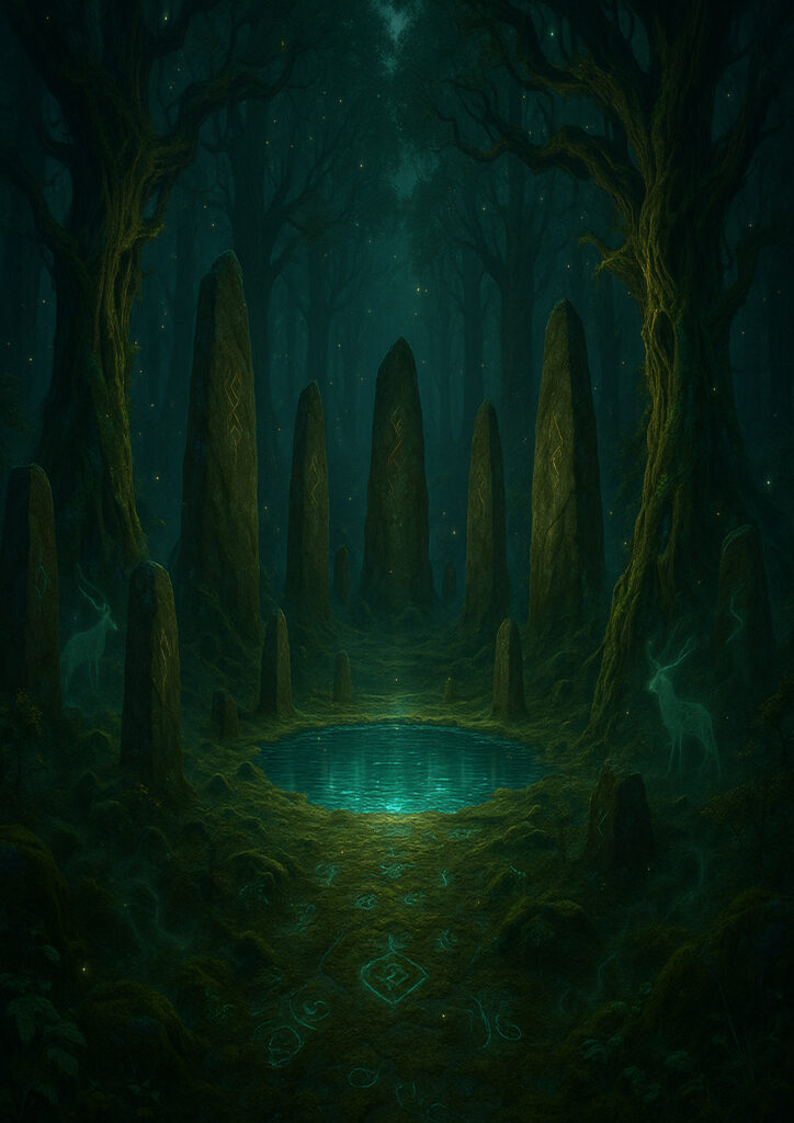 fantasy landscape image showing fantasy environment