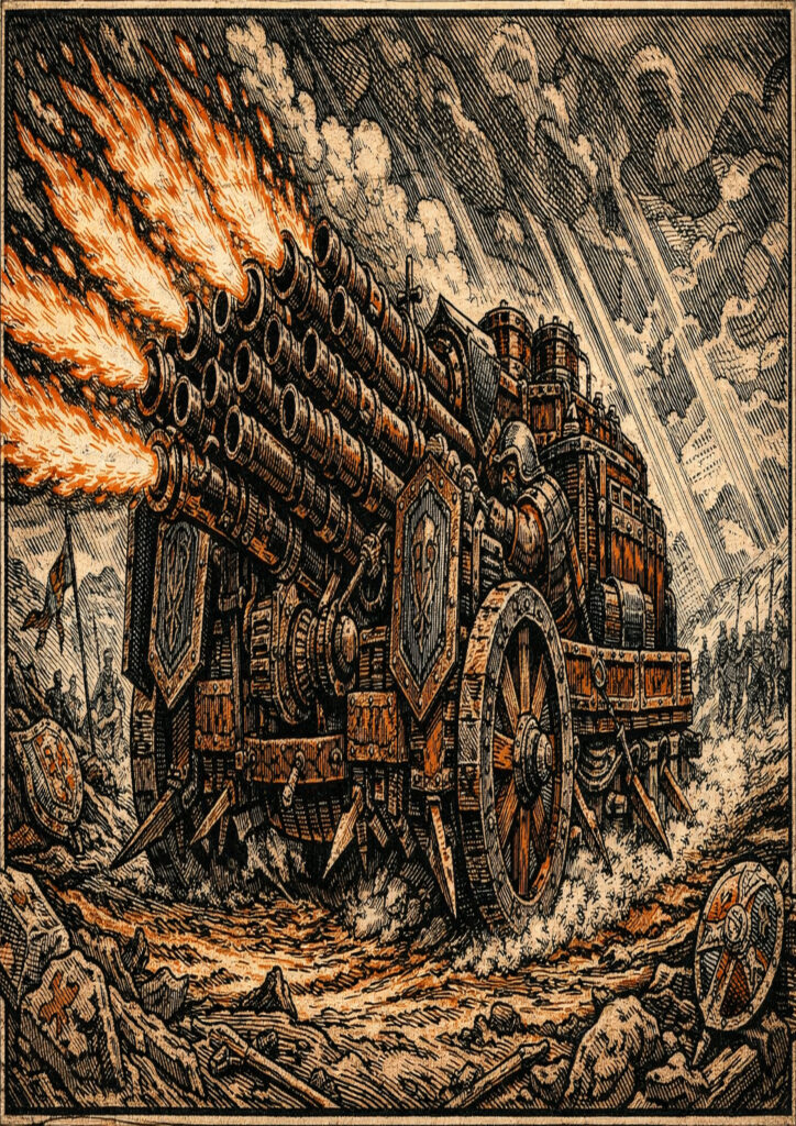 High detail warhammer inspired dwarfs characters