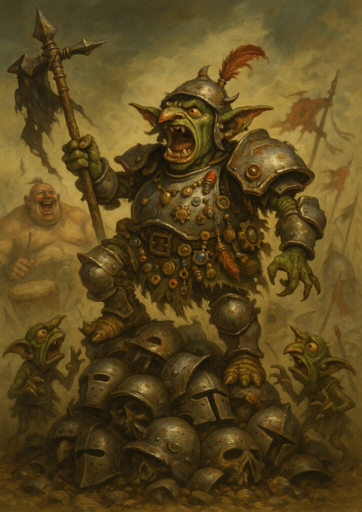 Brutal ogres warriors warhammer inspired art