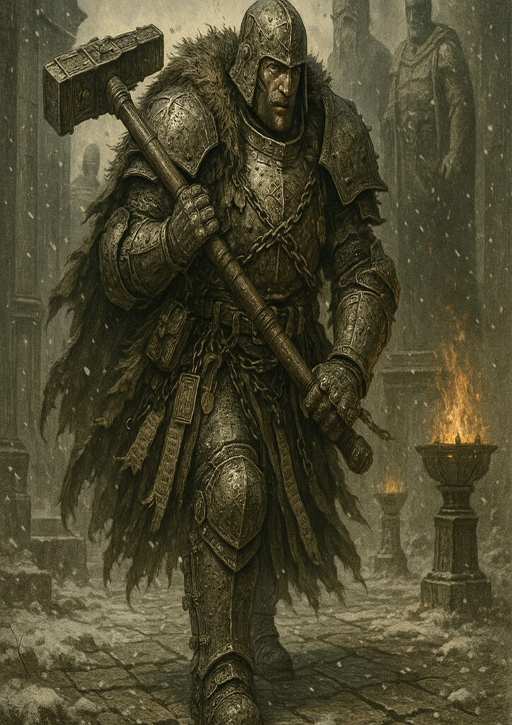 The empire army inspired by warhammer aesthetic